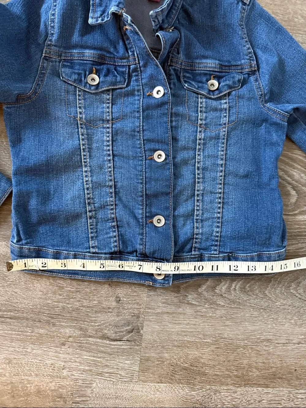 The Children's Place Medium Blue Denim Jacket. Classic and like new